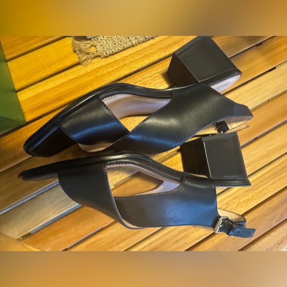 J.Crew Dylan crisscross block-heel sandals in leather NWT - Picture 8 of 9